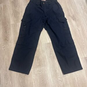 5.11 Tactical Mens Navy Blue Cargo Pants US 32x30 Workwear Utility Outdoor